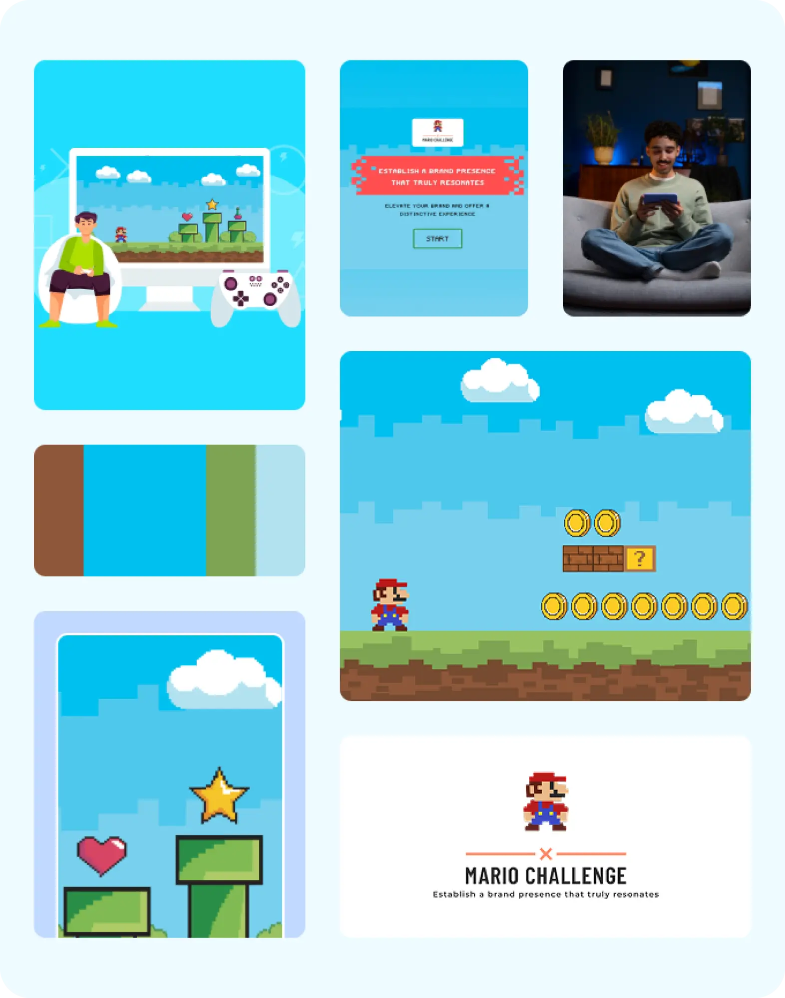 Mario React Animations